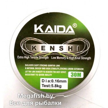 Леска Kaida KENSHI (0.18 мм; 30 м)