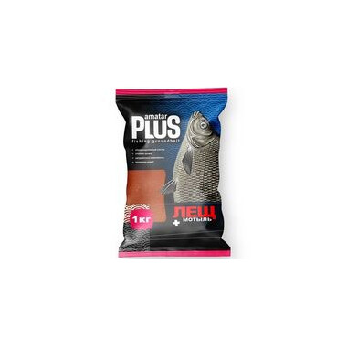 Прикормка Amatar Plus Лещ Мотыль 1кг 