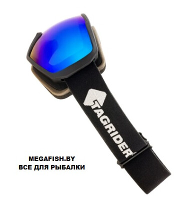 Маска-очки горнолыжные Tagrider IMN-008-26 Blue Mirror Ski Winter 2