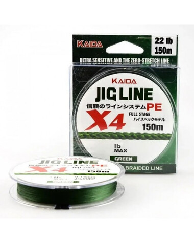 Плетеный шнур Kaida JIG Line 4X 100м 0.25мм 