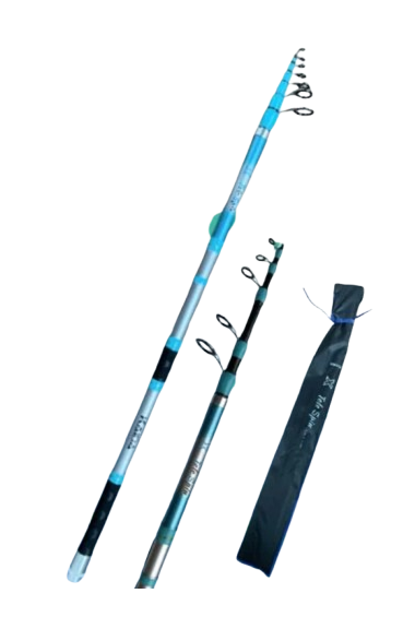 Удилище Kaida X Tele Spin укороченное с кольцами 3.9м 