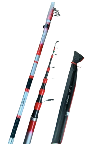 Удилище Kaida X Tele Spin укороченное с кольцами 3.9м до 80гр 