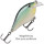 Воблер Rapala Scatter Rap Crank 07 (16 гр; 7 см; 2.4-4 м) BBH