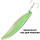 Блесна Fish Image Curve (11.8 гр; 6.8 см) Lime Silver