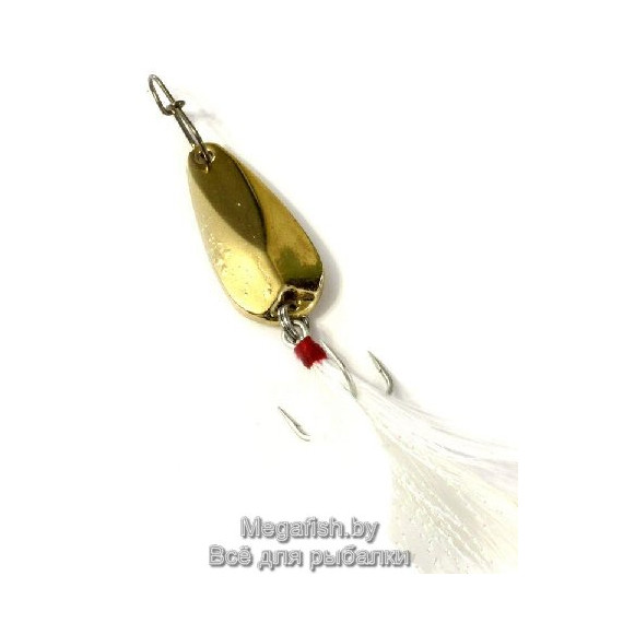Колеблющаяся блесна Kosadaka Glogs 5 (2.8см,5гр) цвет Gold
