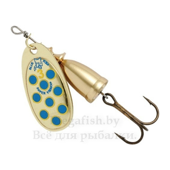 Вращающаяся блесна Blue Fox Vibrax Hot Pepper BFS-3 (8гр) GYBL