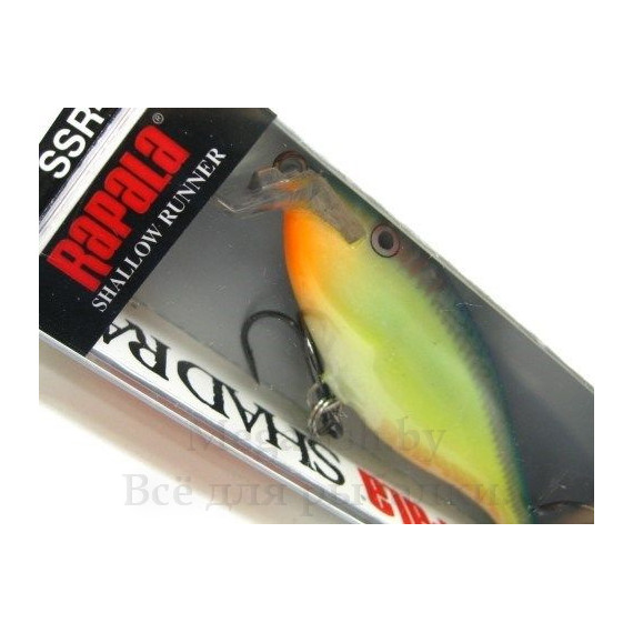 Воблер Rapala Shallow Shad Rap SSR09 (12гр, 9см, 1,8-2,4) floating CRSD 2