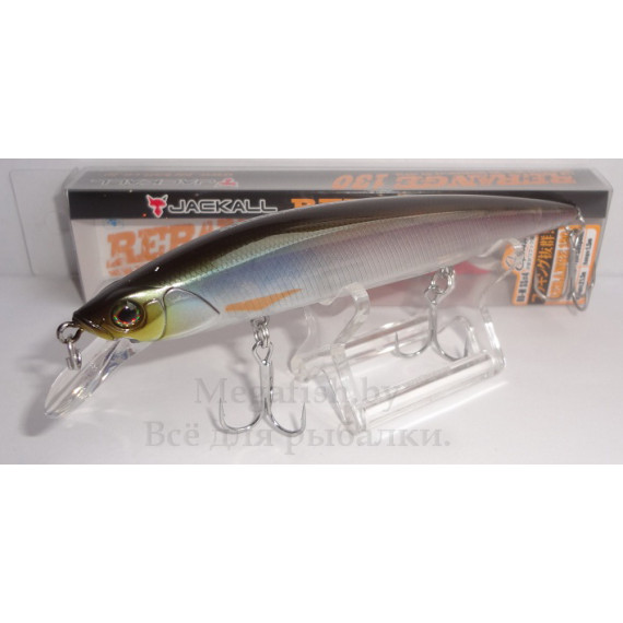 Воблер Jackall Rerange 130SP (21,5гр, 13см, 0-1,5м) suspending Ghost Wakasagi...