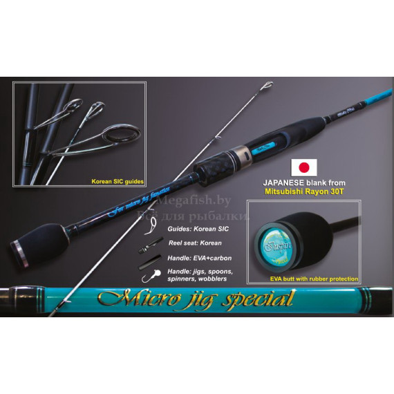 Удилище спиннинговое Сrazy Fish Inspire I-712UL-S (1.5-10гр) 215см 4