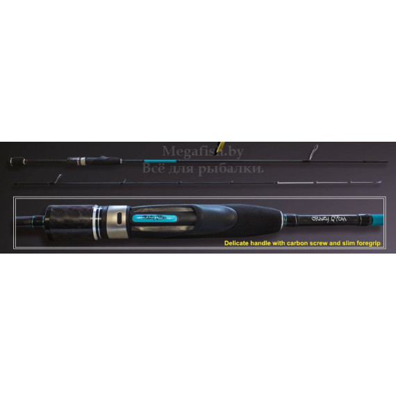 Удилище спиннинговое Сrazy Fish Inspire I-712UL-S (1.5-10гр) 215см 5