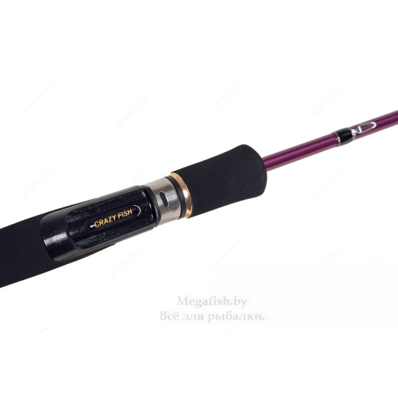 Удилище спиннинговое Сrazy Fish Ebisu Violet S712L (3-7гр) 215см 7