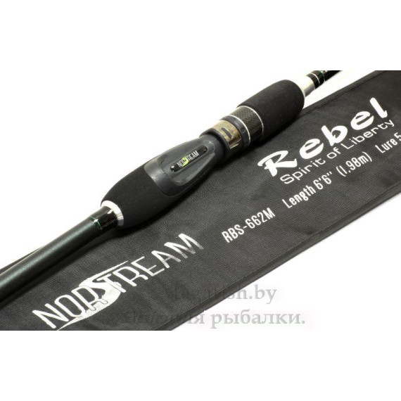 Удилище спиннинговое Norstream Rebel RBS-732MMН (7-21гр) 221см 8
