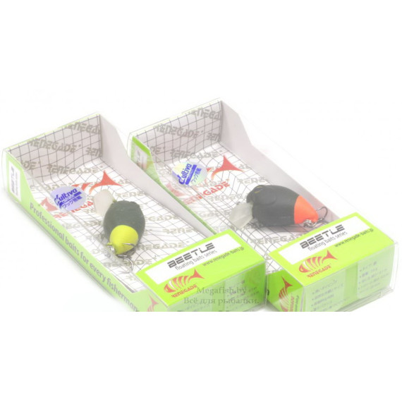 Воблер Renegade Beetle 28F (2,6гр, 2,8см, 0,1-0,5м) floating FA162 2