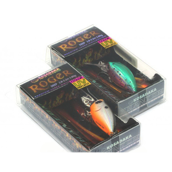 Воблер Kosadaka Roger Surf (3,6см, 3,35гр, 0,1-0,3м) floating MHT 2