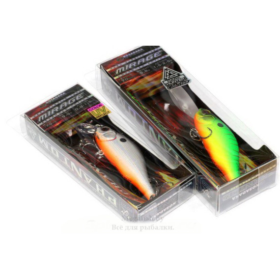 Воблер Mirage XS 50F (5см, 4гр, 0,3-0,8м) floating PC 2