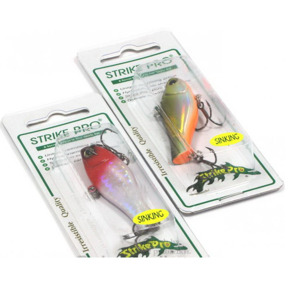 Воблер Strike Pro BeFlap 75 (24гр, 7,5см, full) sinking A172FL 2
