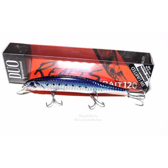Воблер DUO Realis Jerkbait 120SP (12см, 18гр, 1.5-2.0м) suspending CCC3836 2