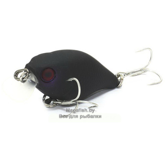 Воблер Jackall Chubby 38F (4 гр; 3.8 см; 0.5-1 м) mat black