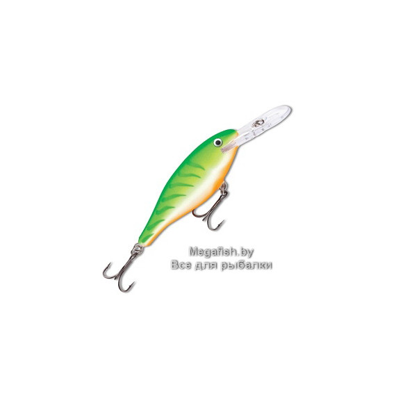 Воблер Rapala Shad Rap 08 (11 гр; 8 см; 2.4-4.5 м) GTU