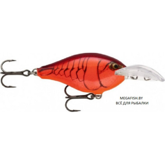 Воблер Rapala Scatter Rap Crank Deep (9 гр; 5 см; 3-3.6 м) DMN