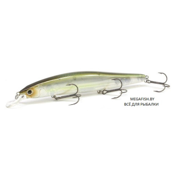 Воблер Daiwa Steez Minnow 125SP (19 гр; 12.5 см; 0-1.3 м) SR Natural Ghost Shad