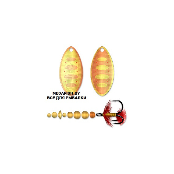 Блесна Pontoon21 Trait №00 (2.8 гр; 2.22 см) NB03-001