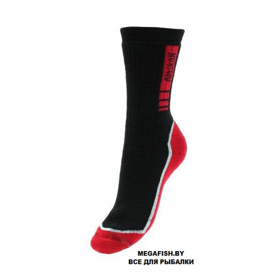 Носки Alaskan (black/red; L)
