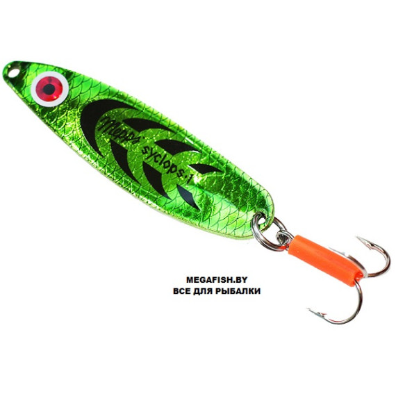 Блесна Mepps Syclops 2 (7.6 см; 17 гр) Green Platinum