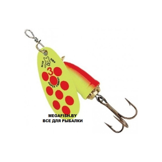 Блесна Blue Fox Vibrax Hot Pepper (№4; 10 гр) CLN