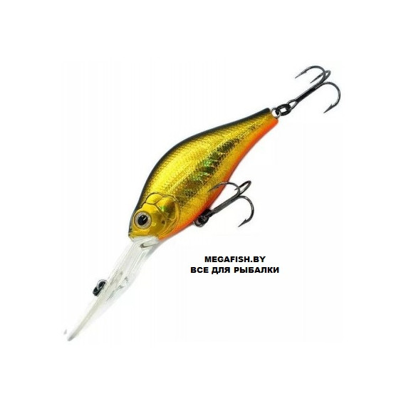 Воблер Kosadaka Troll Crank 65F (6.5 см; 14.3 гр; 2-4 м) HGBL