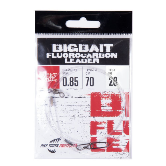 Поводки флюорокарбоновые Lucky John Pro Series BIGBAIT 70см