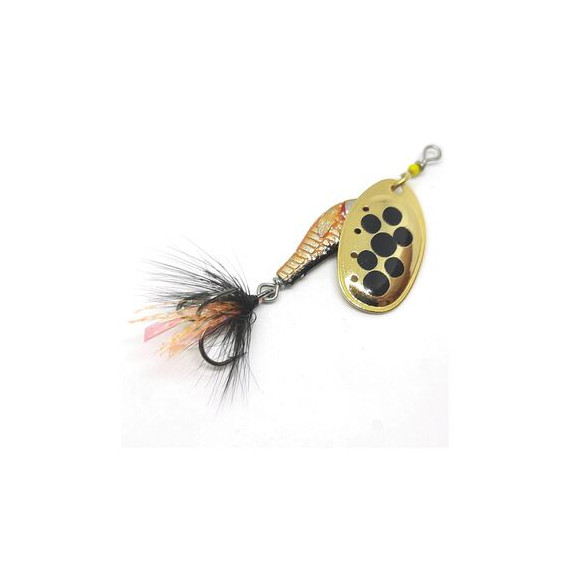 Блесна Varoch BTR Minnow №2 6.5гр тройник с мушкой GB