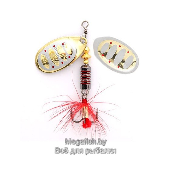 Вращающаяся блесна lucky John Bonnie Blade 00 02.7 ( 2.7гр) цвет 002 в блистере