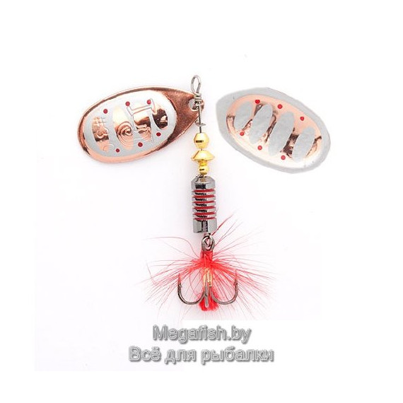 Вращающаяся блесна lucky John Bonnie Blade 02 04.3 ( 4.3гр) цвет 007 в блистере