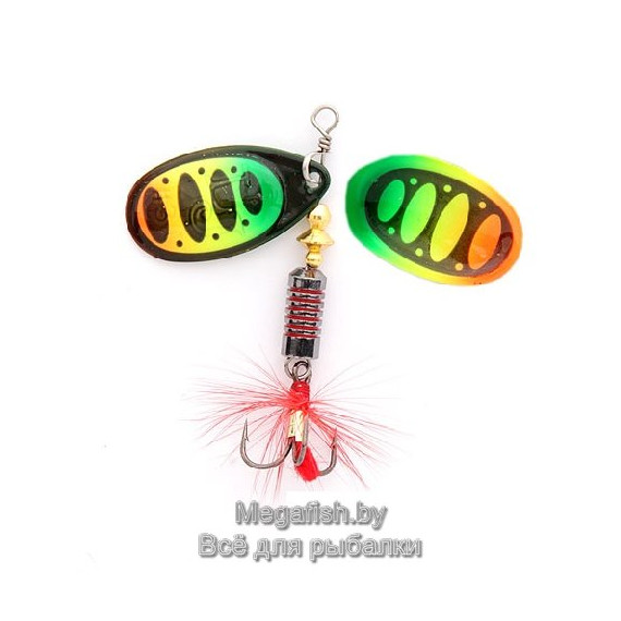 Вращающаяся блесна lucky John Bonnie Blade 02 04.3 ( 4.3гр) цвет 008 в блистере