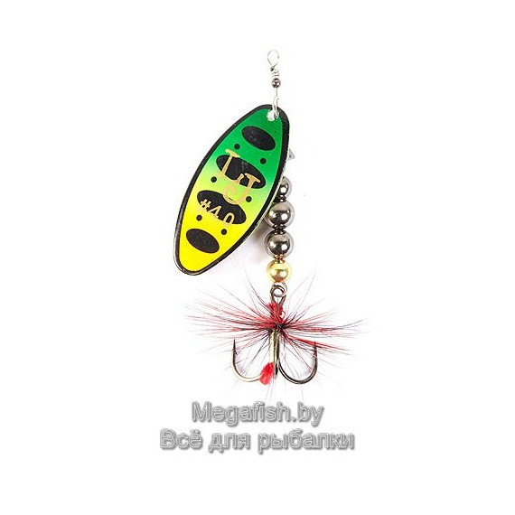 Вращающаяся блесна lucky John Shelt Blade 02 09.0 (9гр) цвет 008