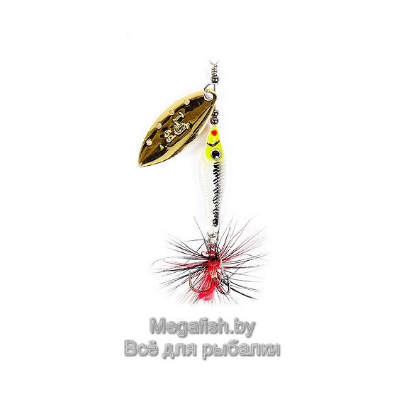 Вращающаяся блесна Lucky John Trian Blade Long 09.0 (9гр) цвет 004