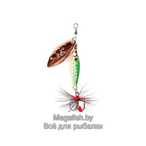 Вращающаяся блесна Lucky John Trian Blade Long 09.0 (9гр) цвет 005