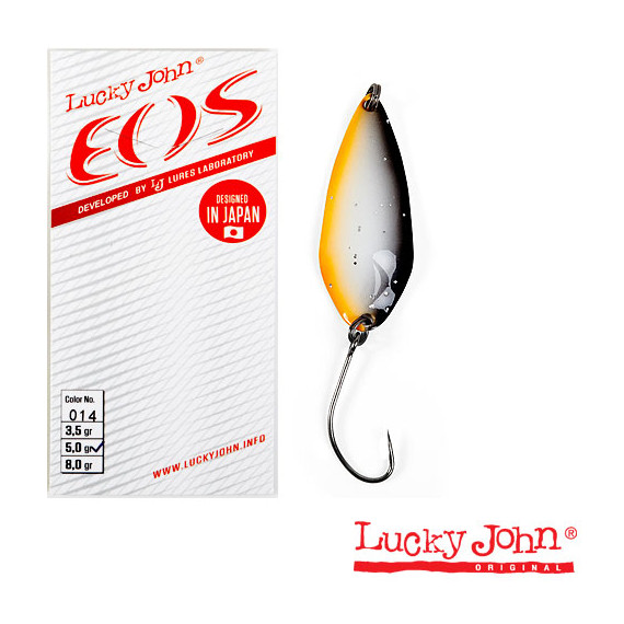Колеблющаяся блесна Lucky John EOS 02.4 ( 2.9см, 2.4гр) цвет 005