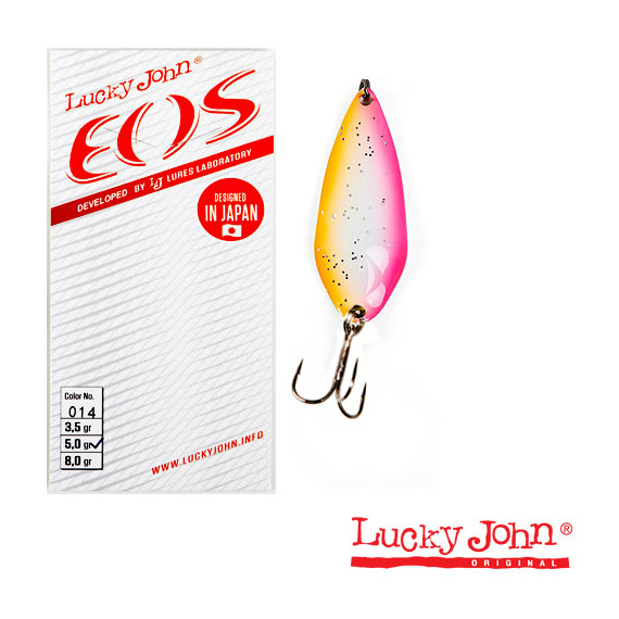 Колеблющаяся блесна Lucky John EOS 8,0 g ( 44 mm, 8.0 g) цвет 004