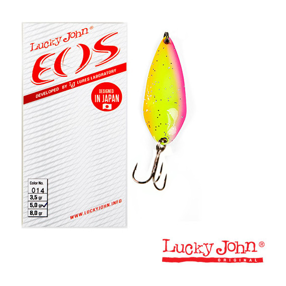 Колеблющаяся блесна Lucky John EOS 8,0 g ( 44 mm, 8.0 g) цвет 018