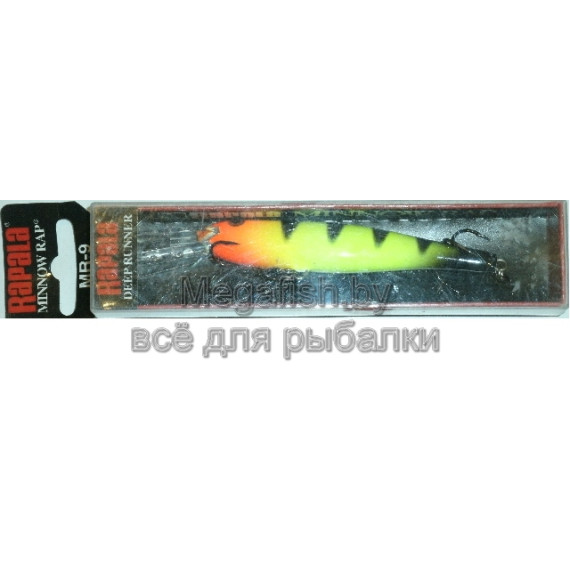 Воблер Rapala Minnow Rap9 (9см 9г 1,5-3,3м) floating цвет BTT 2
