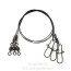 Стальной оснащенный поводок AFW Surfstrand Micro Ultra 1x19 (16кг, 20см) 10шт...